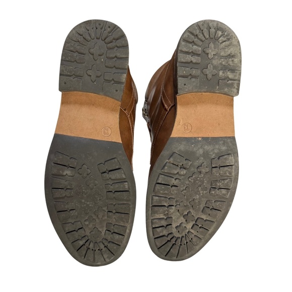 Men’s Brown Combat Style Boots – Size 13 - Picture 4 of 5